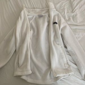 White Columbia Sweater